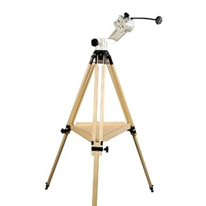 Vixen StarGuy Alt Az Pro Telescope Mount with Berlebach Wood Tripod