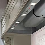 BH246PSLD SS Wall Hood Liner with 600 CFM Magic Lung Filterless Blower and Dual Level Halogen Lighti