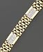 Men's 14k Gold Diamond Bracelet (1 ct. t.w.)