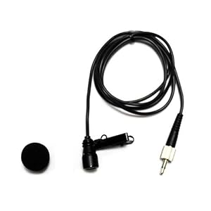Ezprogear Tcm-148 Omnidirectional Condenser Lapel (Lavalier) Microphone 3.5\” Lock Screw for Sennheiser