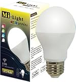 スマホで調光可能なWi-Fi対応型LEDフルカラー電球Mi-Light RGBW-series【電球単体】