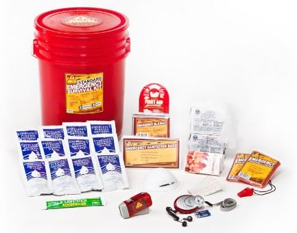 More Prepared 2 Person Standard Home Survival Kit