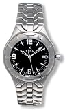 Ebel -  E Type - 9187C51-5716 -  Montre Homme -  Acier -  Quartz Analogique -  Cadran Noir - Dateur - Bracelet Acier