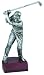 Antique Male / Female Golf Trophy Award