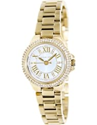 Michael Kors Camille Gold Tone Roman Numeral Watch MK3252