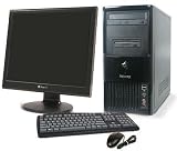 Fast 3.0Ghz Gateway E-4300 Mini Tower PC with 17 LCD Monitor, XP Professional 1GB Memory 40GB Hard Drive, CD-Burner, Mouse, Keyboard and Wireless Card