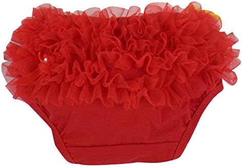 DanDe Cute Baby Girls Pettiskirt Ruffle Panties Briefs Bloomer Tutu Diaper Cover for 15-24M
