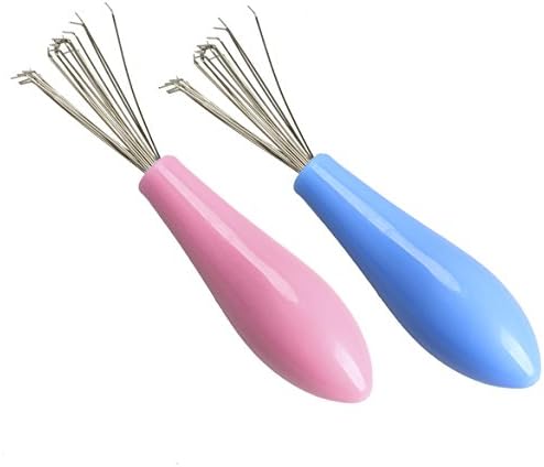 Comb Hair Brush Cleaner Cleaning Remover Embedded Tool Plastic Random Color