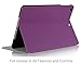 Samsung Galaxy Tab4 8.0 (8-Inch) Case Cover, FYY Ultra Slim Magnetic Smart Cover Multi-Angle Stand Case for Samsung Galaxy Tab4 8.0 (8-Inch) Purple (With Auto Wake/Sleep Feature)