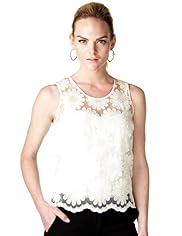 Limited Collection Cotton Rich Cropped Camisole Top