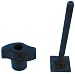 Thule 887 Adapter auf Aluschienenprofil für Skihalter 748