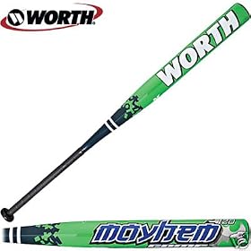 New Worth Mayhem Comp Softball Bat 27 Ounce SBM75U