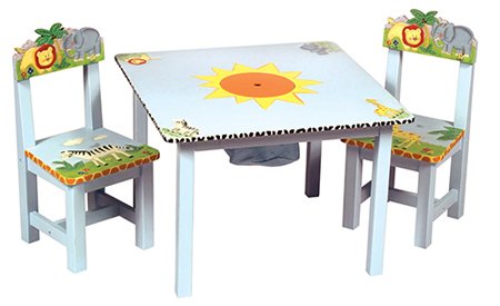 Kitchen: Safari Table & Chair Set