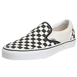 Vans Unisex Classic Slip-on black and white checker/white VEYEBWW 7 UK