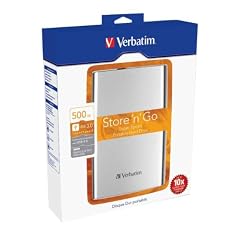 Verbatim 500GB HDD externe Festplatte (6,35cm (2,5 Zoll), USB 3.0)
