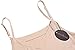 Avidlove Women Modal V Neck Nightwear Sleeveless Straight Dress Mini Full Slips Apricot L