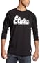 Etnies Men's Heritage Cal Raglan T-Shirt,Black,Medium