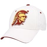 Zephyr USC Trojans White Triple Fitted Hat
