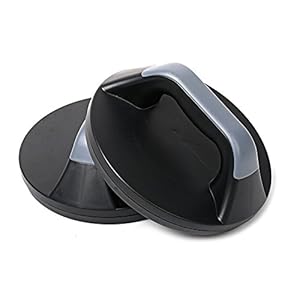 Inred Pushup Bars - Fitness Rotating Push Up Grip Stand for Workout Exercise