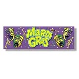 Giant Mardi Gras Sign Banner