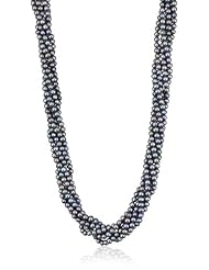 Bella Pearl Fancy Black Necklace
