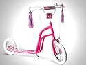 Concept Princess Scooter with Front and Rear Brakes and 14" Wheels