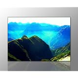 Wandbild xxl (madeira 70x10 0cm) Deko Bild auf Leinwand. Ausf�hrung sch�ner Kunstdruck auf echter Leinwand und Keilrahmen. Bild Motiv (Madeira Insel Gebirge t�rkis gr�n wei� Natur Nebel Himmel Wald) Made in Germanyvon "Nix-Art Wandbilder"