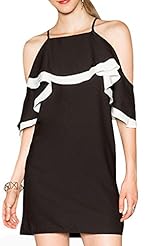 Sexy A-line Off the Shoulder Elbow Length Sleeves Spaghetti Strap  Backless Club Dress/Wedding Party Dress  With a Bow(s)