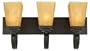 Yosemite Home Decor 92793VB Nevada Falls 24.5-Inch 3-Light Bathroom Vanity, Venetian Bronze