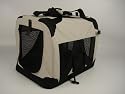 CAT DOG PUPPY PET FOLDING CANVAS CARRIER TRANSPORT CRATE SMALL
