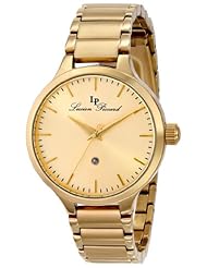 Lucien Piccard Womens LP-12917-YG-10 Lleida Analog Display Japanese Quartz Gold Watch