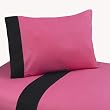 3pc Twin Sheet Set for Girls Soccer Bedding Collection