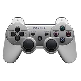 Manette PS3 Dual Shock 3 - argente