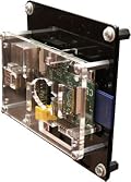 PCSL Brand - LCD Mount for Raspberry PI - Black / Clear - VESA 100 x 100 Standard, Case for your Raspberry Pi - FREE UK Delivery from Amazon