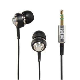 ���f�B�E�X �C���i�[�C���[�w�b�h�z�� radHeadphones Acoustic Style �u���b�N RHP-AS21K