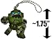 Ironhide ~1.75" Mini-Figure Charm: Transformers Animated Figure Charm Series (Japanese Import)_s-1