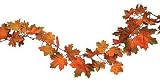 6 Foot Mixed Color Silk Fall Maple Leaf Garland