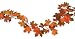 6 Foot Mixed Color Silk Fall Maple Leaf Garland