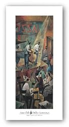Jazz Club by Didier Lourenco 13"x32" Art Print Poster