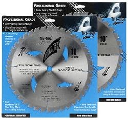Shark Pro-series (2 Pc Combo) 10 inch x 40 Teeth Carbide 5/8" arbor hole Thin Kerf ATB Finish & FREE 10" 32t Table Saw Blade "Ship FREE buy $25+"