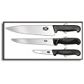 R.H. Forschner by Victorinox 3-Piece Fibrox Chef's Set, Molded Handles