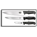 Victorinox 3-Piece Fibrox Chef's Knife Set