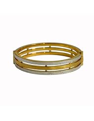 925 Sterling Silver Gold Plated Handmade Designs Ethnic Style Womens Bangles Jewelry