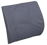 Duro-Med Contour Lumbar Cushion for Bucket Seats, Grey