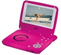 Tevion Portable 7" DVD and divx Player pink 1270