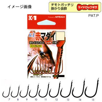 カツイチ(KATSUICHI) K-1赤マダイ 赤 7号