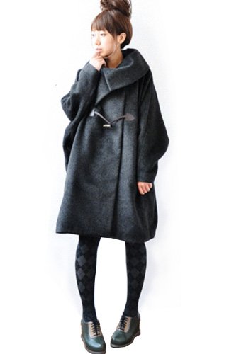 [アンドイット] and it_ ビッグシルエッ トコクーンコート