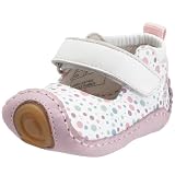 umi Infant/Toddler Pearl Mary Jane,White/Multi Dots,17 EU (US Infant 2.5-3 M)