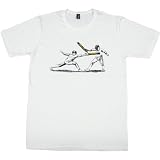 ジョークTシャツ フェンシング (Mサイズ)
