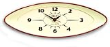NEW GATE (�j���[�Q�[�g) �|�����v Bullitt Wall Clock Red ���b�h BBUL60R